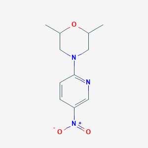 2,6-Dimethyl-4-(5-nitropyridin-2-yl)morpholine