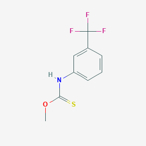 O-methyl N-[3-(trifluoromethyl)phenyl]carbamothioate