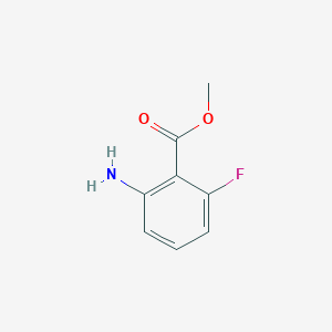 molecular formula C8H8FNO2 B1364000 Methyl 2-amino-6-fluorobenzoate CAS No. 86505-94-4