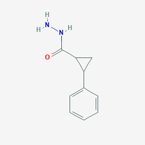 molecular formula C10H12N2O B1364007 2-Phenylcyclopropanecarbohydrazide CAS No. 14814-55-2