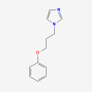 molecular formula C12H14N2O B1364028 1-(3-Phenoxypropyl)imidazole CAS No. 62838-60-2