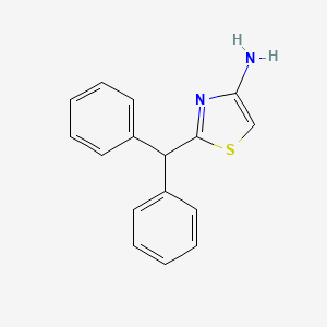 2-(Diphenylmethyl)-1,3-thiazol-4-amine