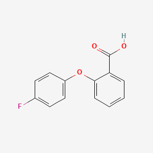 molecular formula C13H9FO3 B1364119 2-(4-Fluorophenoxy)benzoic acid CAS No. 2795-63-3
