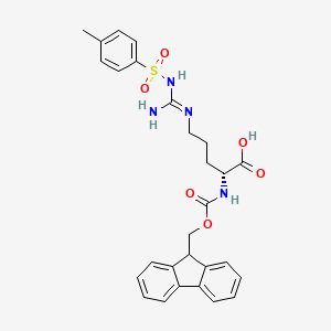 molecular formula C28H30N4O6S B1364121 Fmoc-D-Arg(Tos)-OH CAS No. 139090-50-9