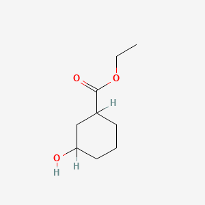 molecular formula C9H16O3 B1364153 Ethyl 3-hydroxycyclohexanecarboxylate CAS No. 94160-25-5
