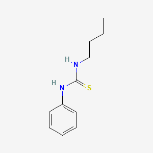 molecular formula C11H16N2S B1364161 1-Butyl-3-phenylthiourea CAS No. 6336-01-2