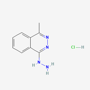 B1364173 4-Methyl-1-hydrazinophthalazine hydrochloride CAS No. 63868-76-8