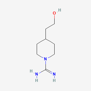 4-(2-Hydroxyethyl)piperidine-1-carboximidamide