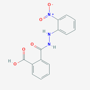 2-{[2-(2-Nitrophenyl)hydrazinyl]carbonyl}benzoic acid