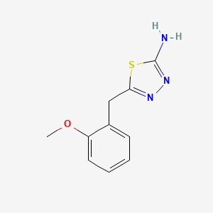 5-(2-Methoxy-benzyl)-[1,3,4]thiadiazol-2-ylamine