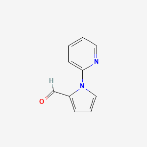 1-(pyridin-2-yl)-1H-pyrrole-2-carbaldehyde
