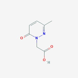(3-Methyl-6-oxo-6H-pyridazin-1-yl)-acetic acid