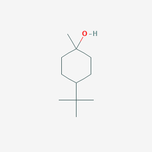 molecular formula C11H22O B13642674 4-Tert-butyl-1-methylcyclohexan-1-ol CAS No. 6353-54-4