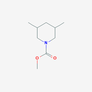 molecular formula C9H17NO2 B1364280 Methyl 3,5-dimethylpiperidine-1-carboxylate 