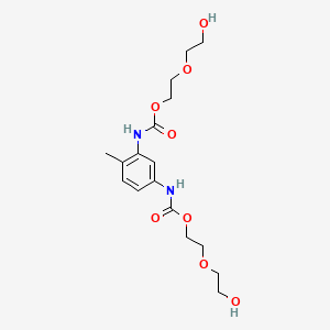 molecular formula C17H26N2O8 B13642866 Bis(2-(2-hydroxyethoxy)ethyl) (4-methyl-1,3-phenylene)dicarbamate 