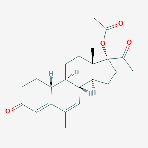 molecular formula C23H30O4 B136429 Nomegestrol acetate CAS No. 58652-20-3