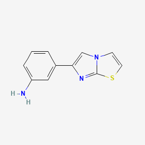3-Imidazo[2,1-b][1,3]thiazol-6-ylaniline