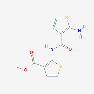 Methyl 2-{[(2-aminothien-3-yl)carbonyl]amino}thiophene-3-carboxylate