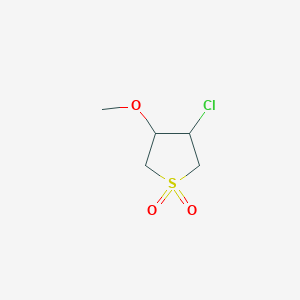 molecular formula C5H9ClO3S B1364346 3-Chloro-4-methoxytetrahydrothiophene 1,1-dioxide CAS No. 52200-83-6