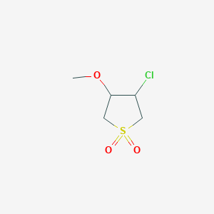3-Chloro-4-methoxytetrahydrothiophene 1,1-dioxide
