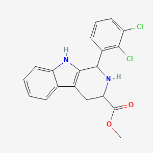 methyl 1-(2,3-dichlorophenyl)-2,3,4,9-tetrahydro-1H-pyrido[3,4-b]indole-3-carboxylate