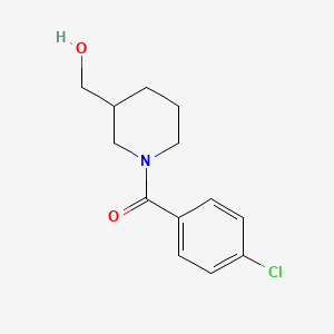 molecular formula C13H16ClNO2 B1364358 [1-(4-Chlorobenzoyl)piperidin-3-yl]methanol 