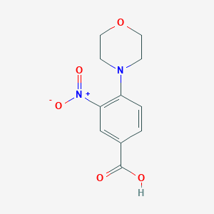 molecular formula C11H12N2O5 B1364371 4-Morpholino-3-nitrobenzoic Acid CAS No. 26577-59-3