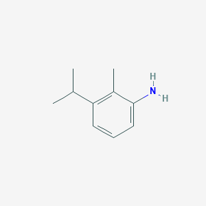 molecular formula C10H15N B13644049 3-Isopropyl-2-methylaniline 