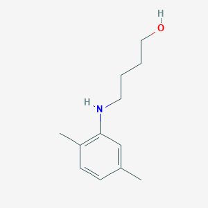 molecular formula C12H19NO B1364419 4-[(2,5-Dimethylphenyl)amino]butan-1-ol 