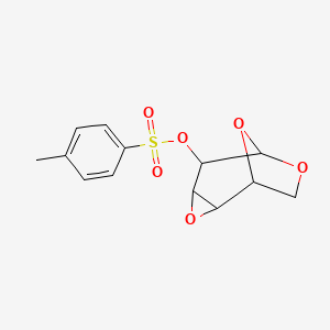 3,7,9-Trioxatricyclo[4.2.1.02,4]nonan-5-yl 4-methylbenzenesulfonate
