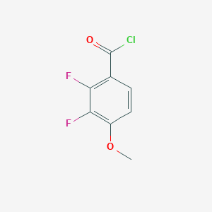 molecular formula C8H5ClF2O2 B1364437 2,3-Difluoro-4-methoxybenzoyl chloride CAS No. 849632-69-5