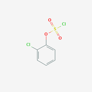 molecular formula C6H4Cl2O3S B13644429 2-Chlorophenyl chloranesulfonate 