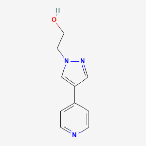 2-(4-Pyridin-4-ylpyrazol-1-yl)ethanol