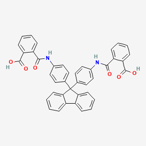 2-[[4-[9-[4-[(2-carboxybenzoyl)amino]phenyl]fluoren-9-yl]phenyl]carbamoyl]benzoic Acid