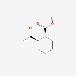 (1S,2R)-2-Acetylcyclohexane-1-carboxylic acid