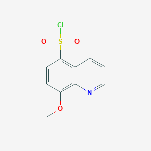 molecular formula C10H8ClNO3S B1364502 8-Methoxyquinoline-5-sulfonyl chloride CAS No. 90429-62-2