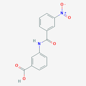 3-[(3-nitrobenzoyl)amino]benzoic Acid