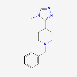 5-(1-Benzylpiperidin-4-yl)-4-methyl-4h-1,2,4-triazole