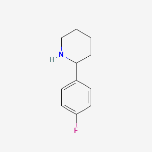molecular formula C11H14FN B1364552 2-(4-Fluorophenyl)piperidine CAS No. 383128-03-8