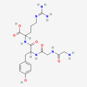 molecular formula C19H29N7O6 B1364568 Papain Inhibitor 