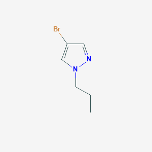 molecular formula C6H9BrN2 B136457 4-Bromo-1-propyl-1H-pyrazole CAS No. 141302-33-2