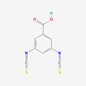 molecular formula C9H4N2O2S2 B136459 3,5-Diisothiocyanatobenzoic acid CAS No. 151890-10-7
