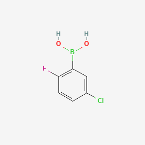 molecular formula C6H5BClFO2 B1364591 5-Chloro-2-fluorophenylboronic acid CAS No. 352535-83-2