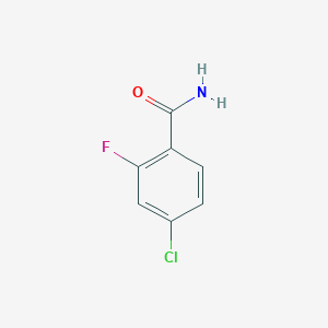4-Chloro-2-fluorobenzamide