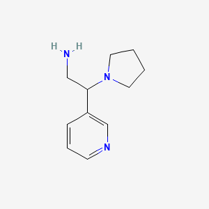 2-(3-Pyridyl)-2-pyrrolidinylethylamine
