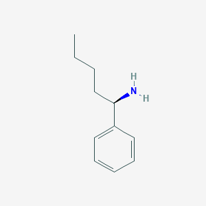 molecular formula C11H17N B13646313 (R)-1-Phenylpentan-1-amine 