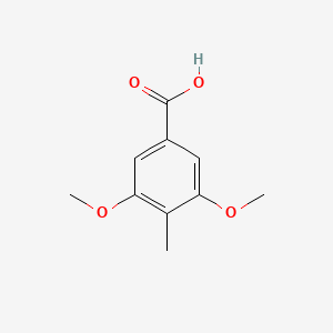 molecular formula C10H12O4 B1364674 3,5-Dimethoxy-4-methylbenzoic acid CAS No. 61040-81-1
