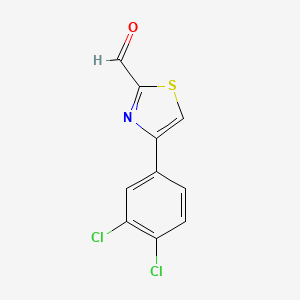 4-(3,4-Dichlorophenyl)-1,3-thiazole-2-carbaldehyde