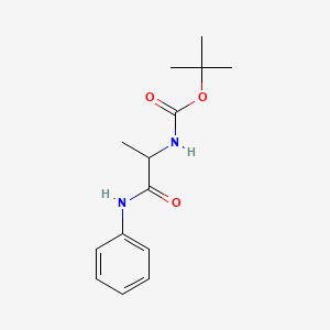 N-Phenyl 2-(BOC-amino)propanamide