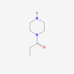 molecular formula C7H14N2O B1364791 1-(Piperazin-1-yl)propan-1-one CAS No. 76816-54-1